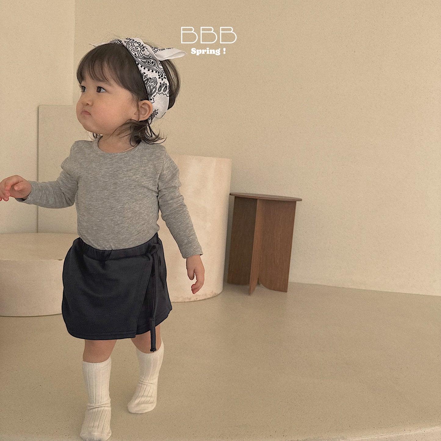 韓國童裝 26春 | BB26 Bebe Skirt Pants (70-110cm)