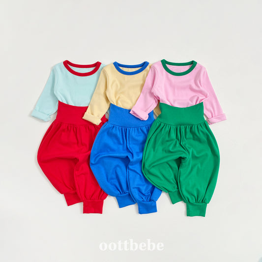 韓國童裝 | OT25340 Kids Top and Bottom Set