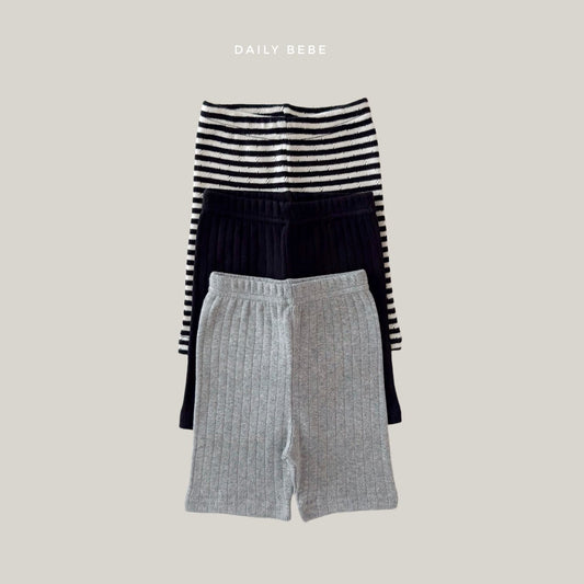 韓國童裝 26夏| DD28 Eyelet Half Leggings (75-140cm)