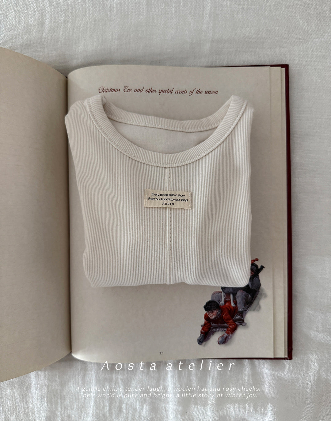 韓國童裝 25秋冬 | AO25437 Everyday Tee