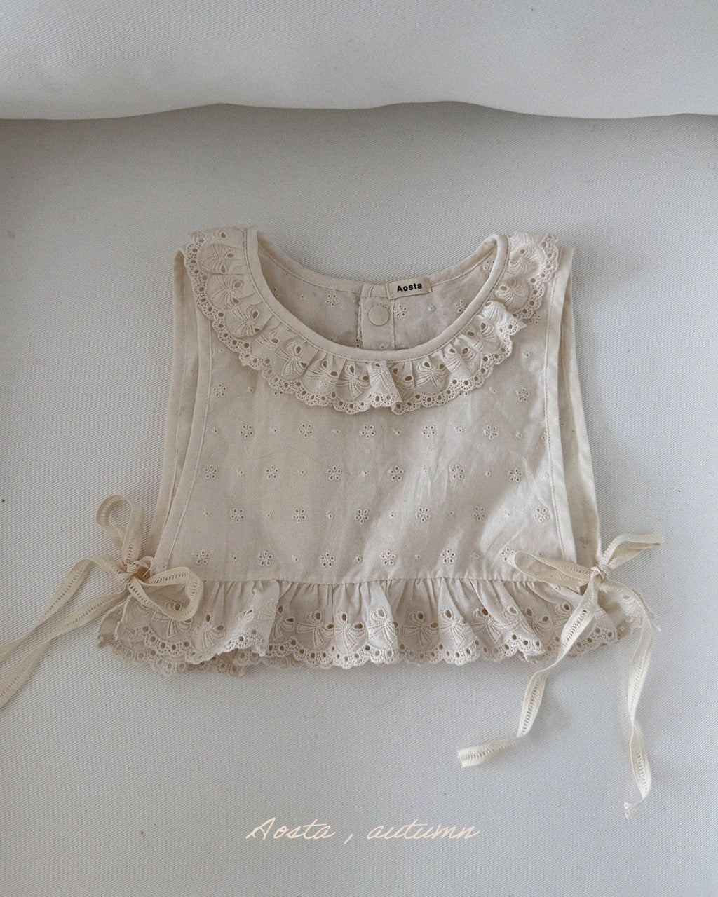 韓國童裝 26秋| AO21 Lace Olivia Vest 背心 (FREE)