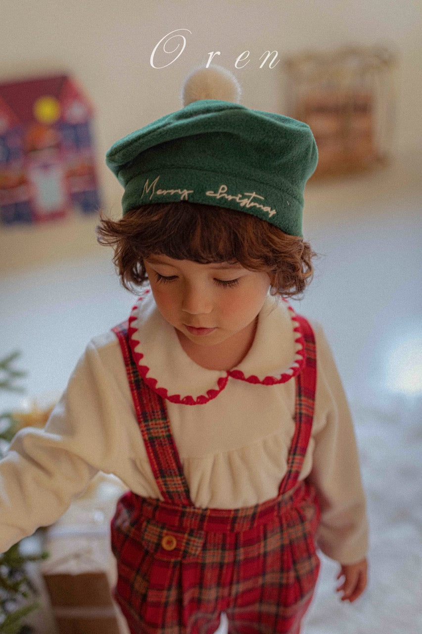 韓國童裝 25秋冬 | OR25504 聖誕款 Melo Blouse