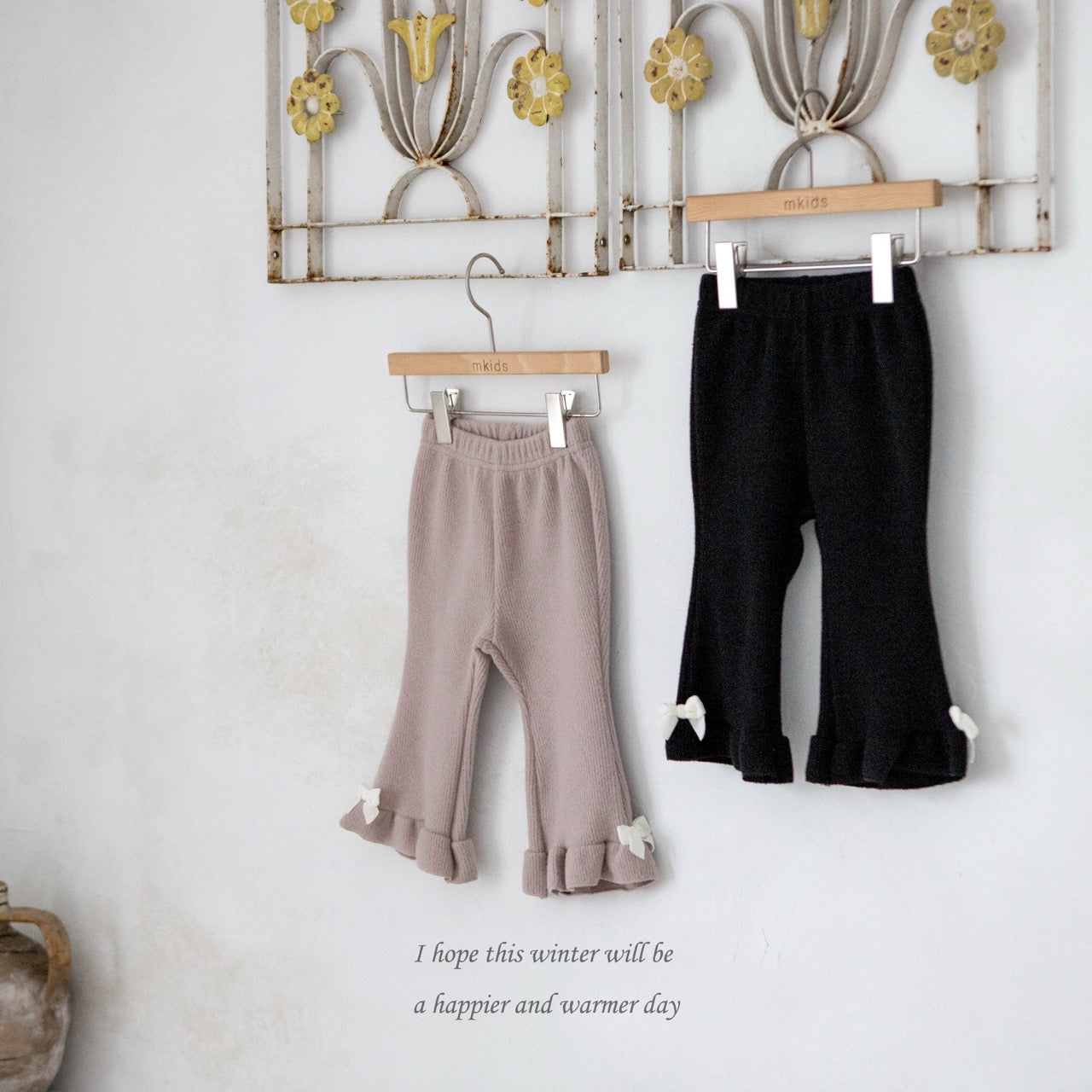 韓國童裝 25秋冬 | MD25452 Ribbon Pants