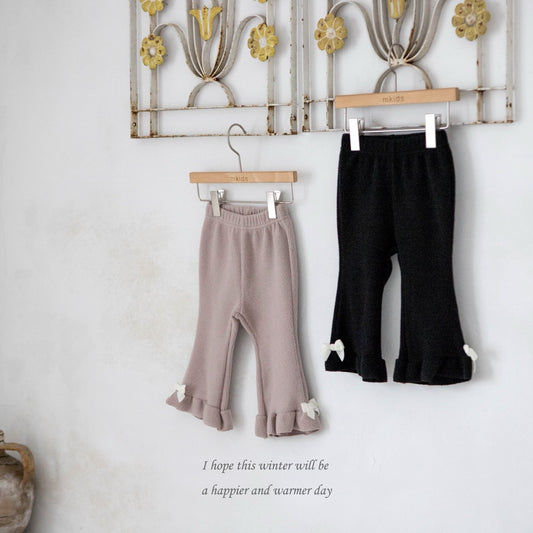 韓國童裝 25秋冬 | MD25452 Ribbon Pants