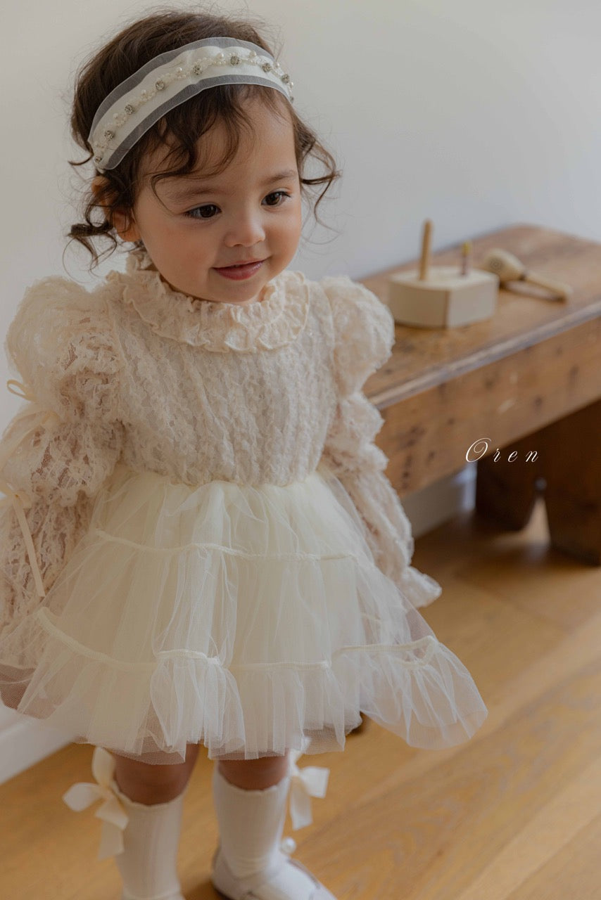 韓國童裝 26秋| OR41 Velorin Bling Baby Suit 包屁衣 (80-90)