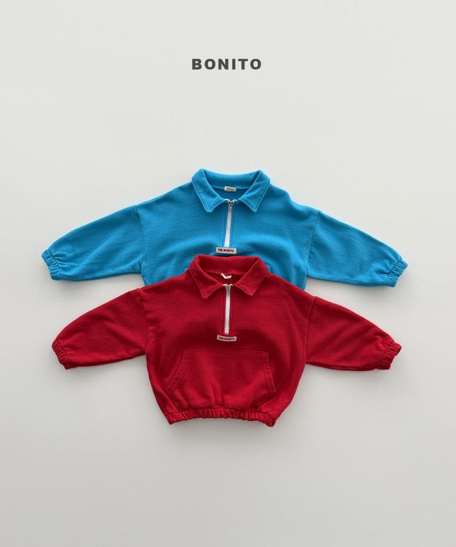 韓國童裝 26秋| BT43 Kirby Half Zip Knit 針織衫 (80-140)