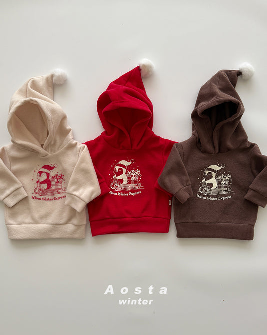 韓國童裝 25秋冬 | AO25450 Winter Penguin Hoodie