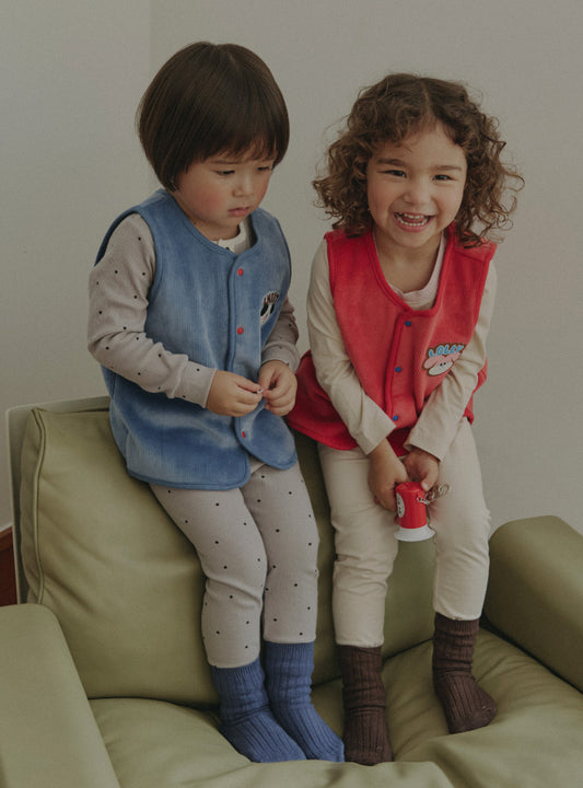 25FW 新款 室內服團購 (30/9截單) Vest (90-140) V76
