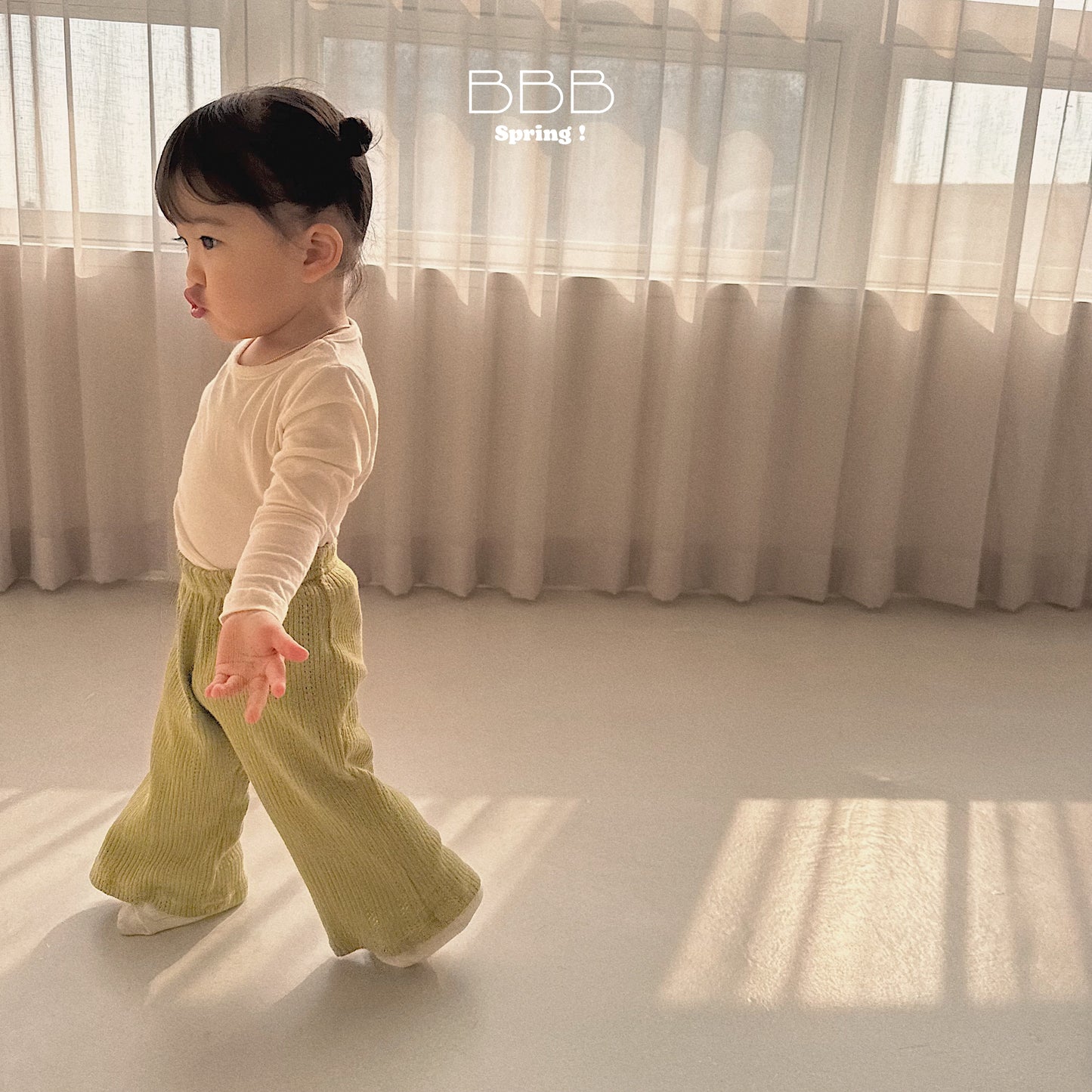 韓國童裝 26春 | BB34 Bebe Knit PT (70-110cm)