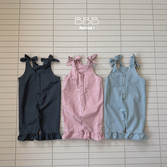 韓國童裝 26春 | BB21 Bebe Ruffle Romper Suit (70-110cm)
