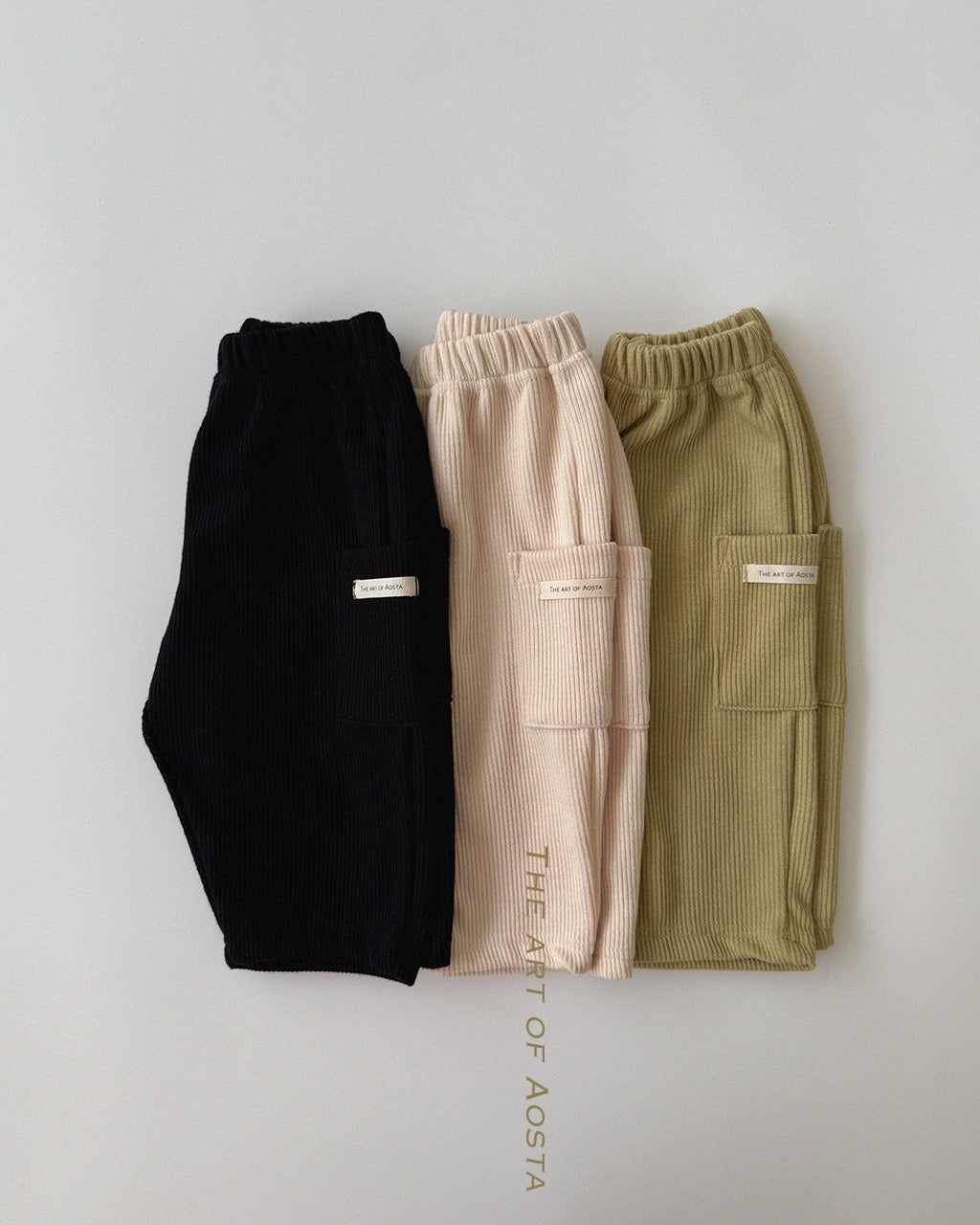 韓國童裝 26秋| AO56 Mulmul Pants 褲子 (70-110)