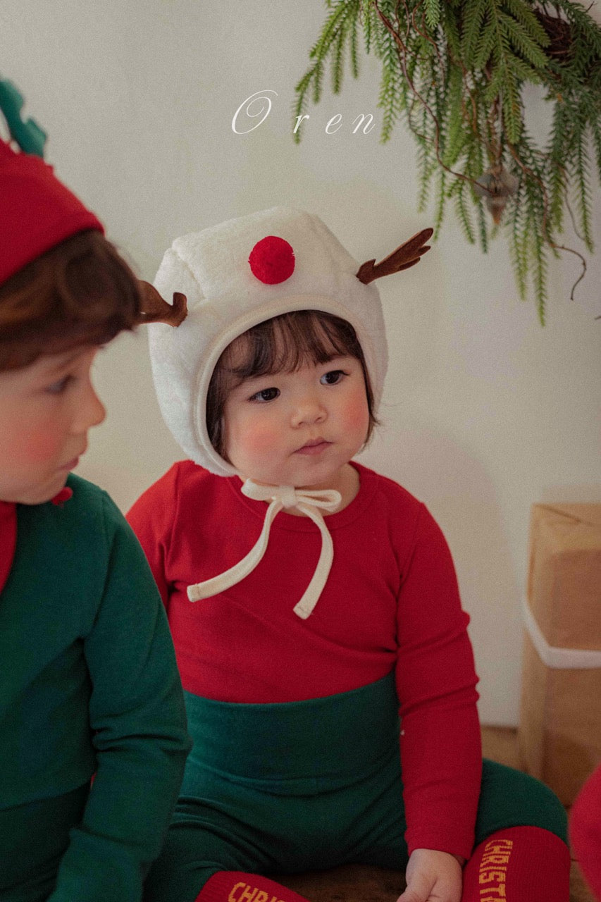 韓國童裝 25秋冬 | OR25508 聖誕款 Christmas Pajamas