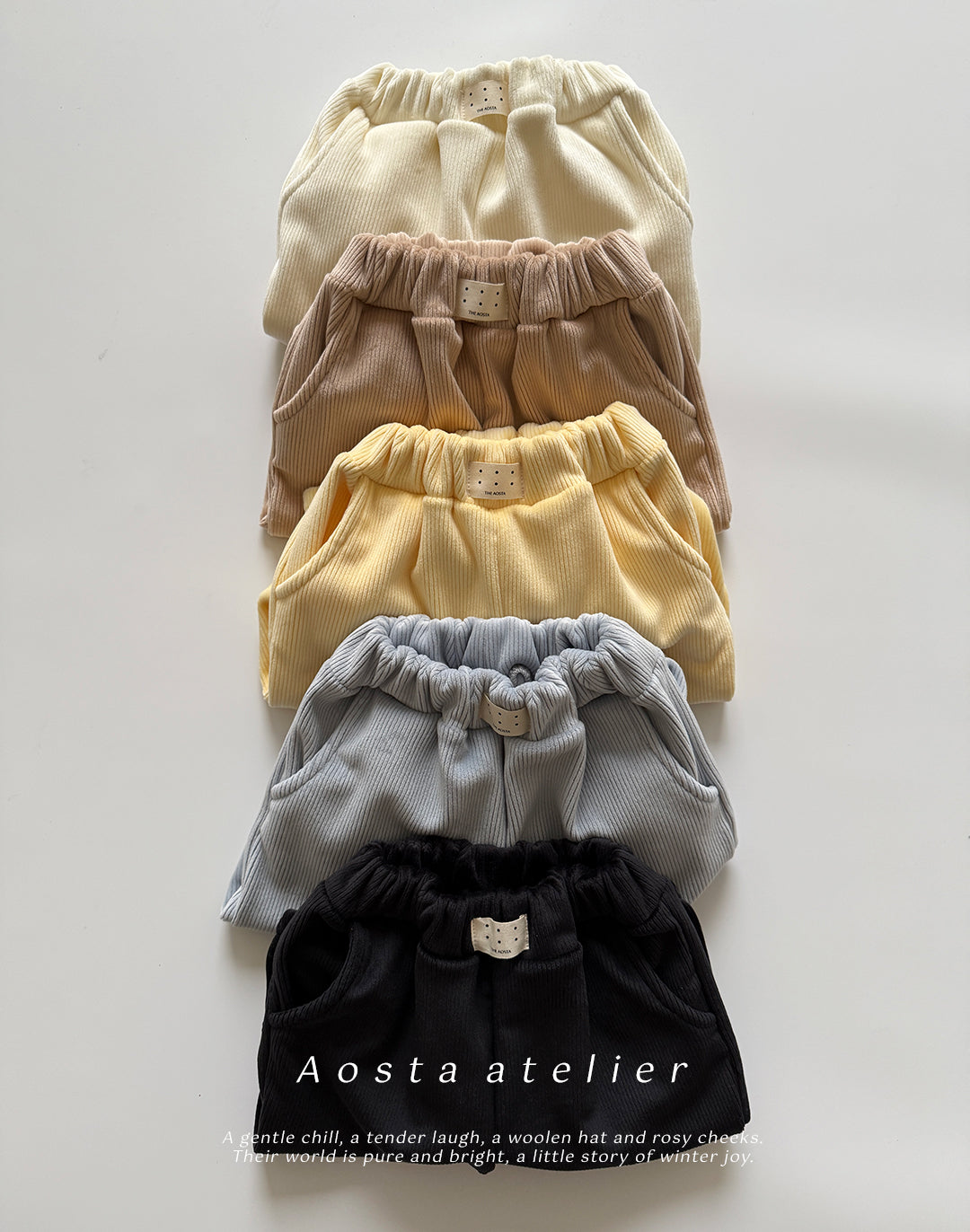 韓國童裝 25秋冬 | AO2564 Warn Pants