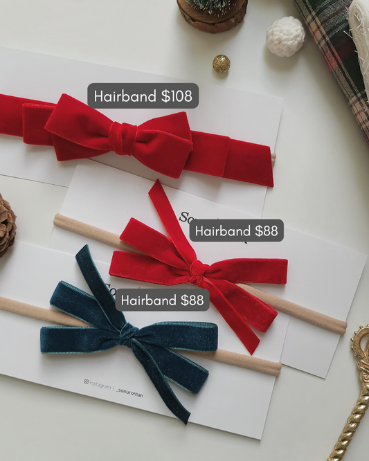 獨家限量預購/ 聖誕頭飾 Christmas Hairband
