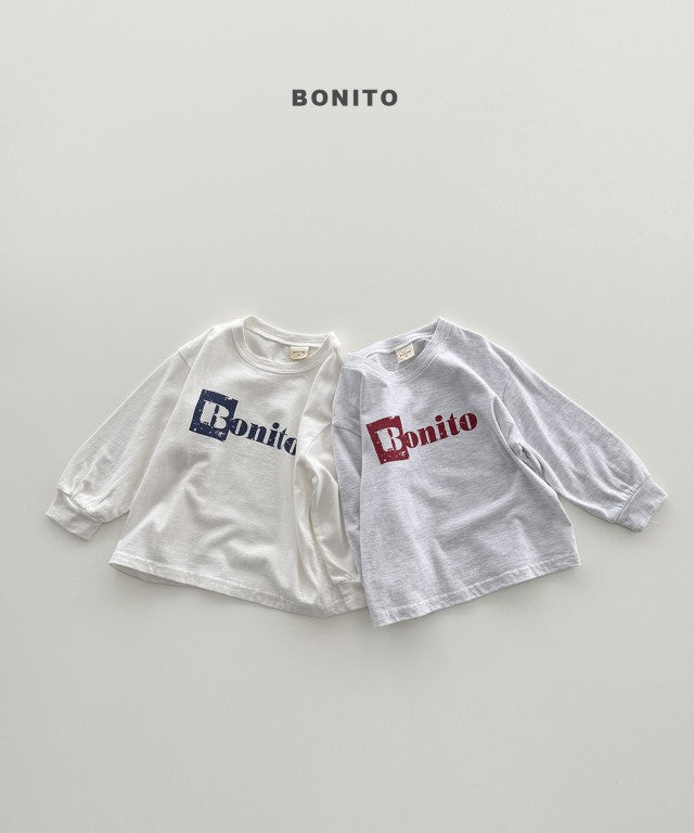 韓國童裝 26秋| BT10 Box B Ribbed Tee 上衣 (80-140)