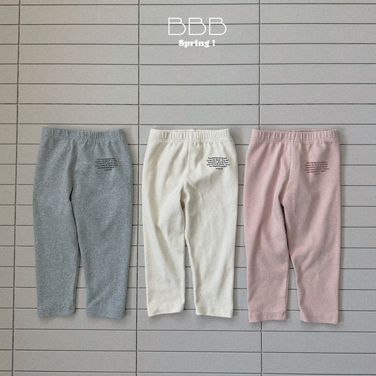 韓國童裝 26春 | BB27 Bloom Leggings (70-130cm)