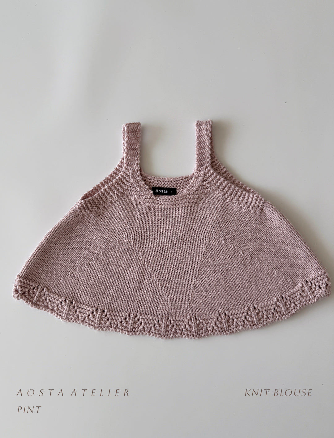 韓國童裝 25秋冬 | AO25413 Knit Blouse
