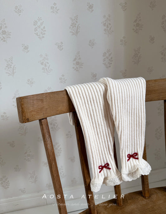 韓國童裝 25秋冬 | AO25403 [Camellia Leggings]