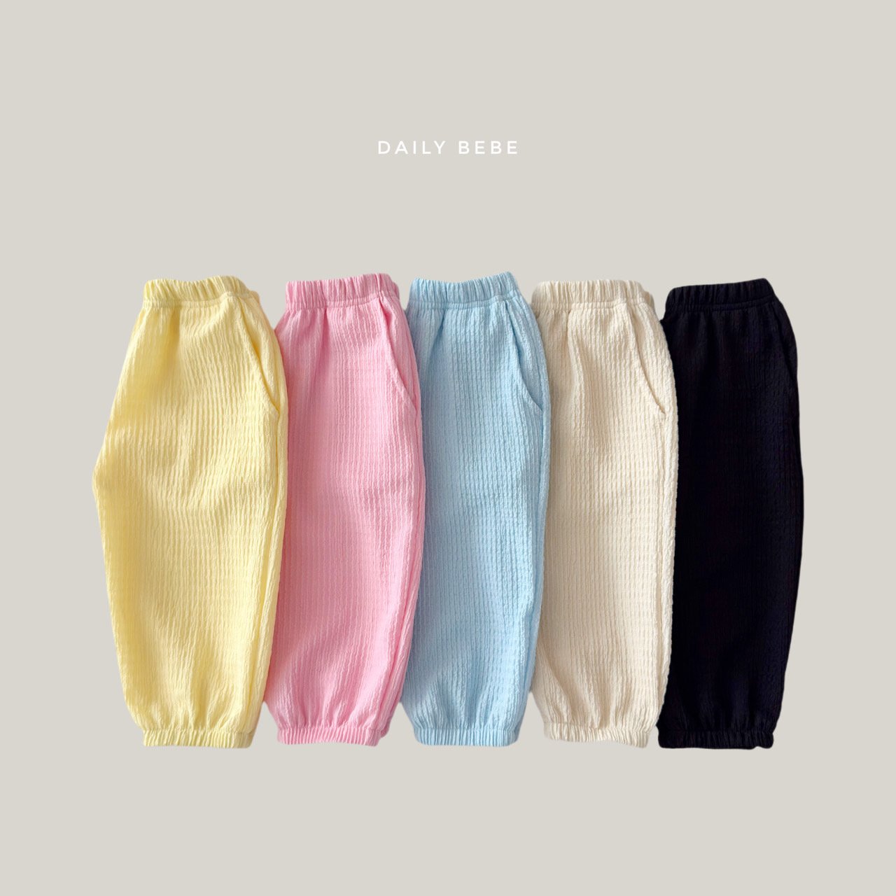 韓國童裝 26夏| DD30 Aircon Pants Solid (75-140cm)
