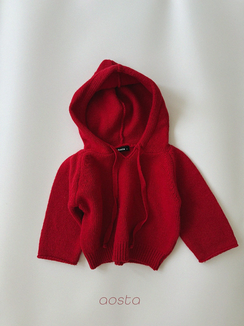 韓國童裝 26秋| AO10 Knit Cookie Hoodie 連帽衫 (70-110)