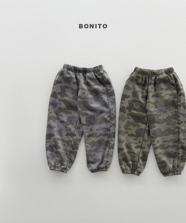韓國童裝 26秋| BT14 Groom Camo Jogger Pants 長褲 (80-140)