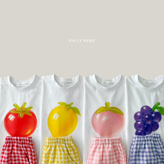韓國童裝 26夏| DD03 Fruit Jelly Set (75-140cm)