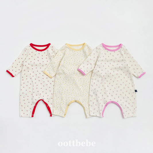 韓國童裝 | OT25336 Blossom Baby Suit