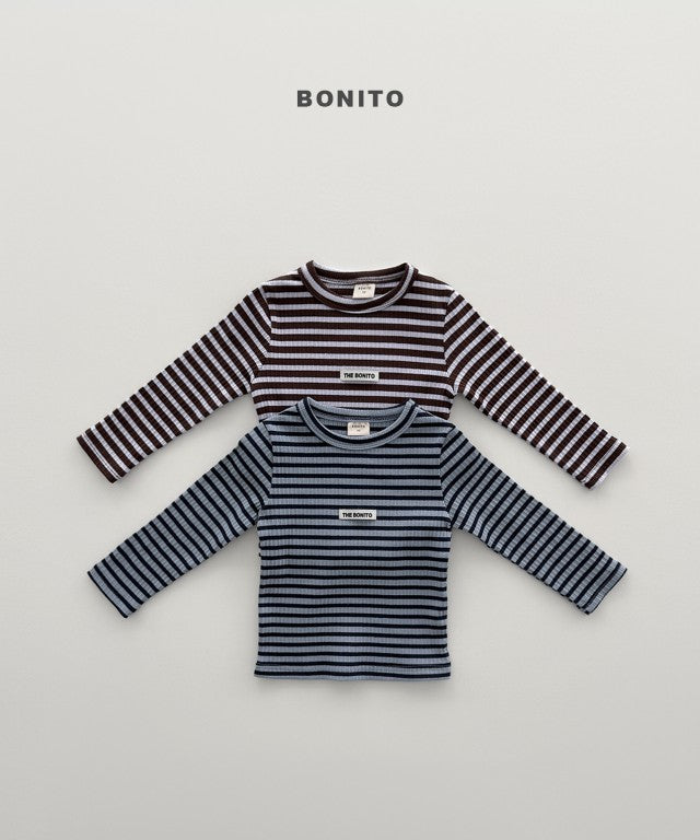韓國童裝 26秋| BT58 Sugar Ribbed Tee 上衣 (80-140)