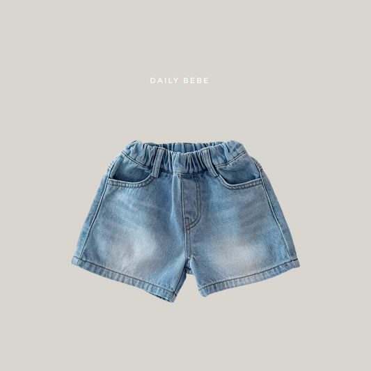 韓國童裝 26夏| DD36 Washing Denim Shorts (75-140cm)