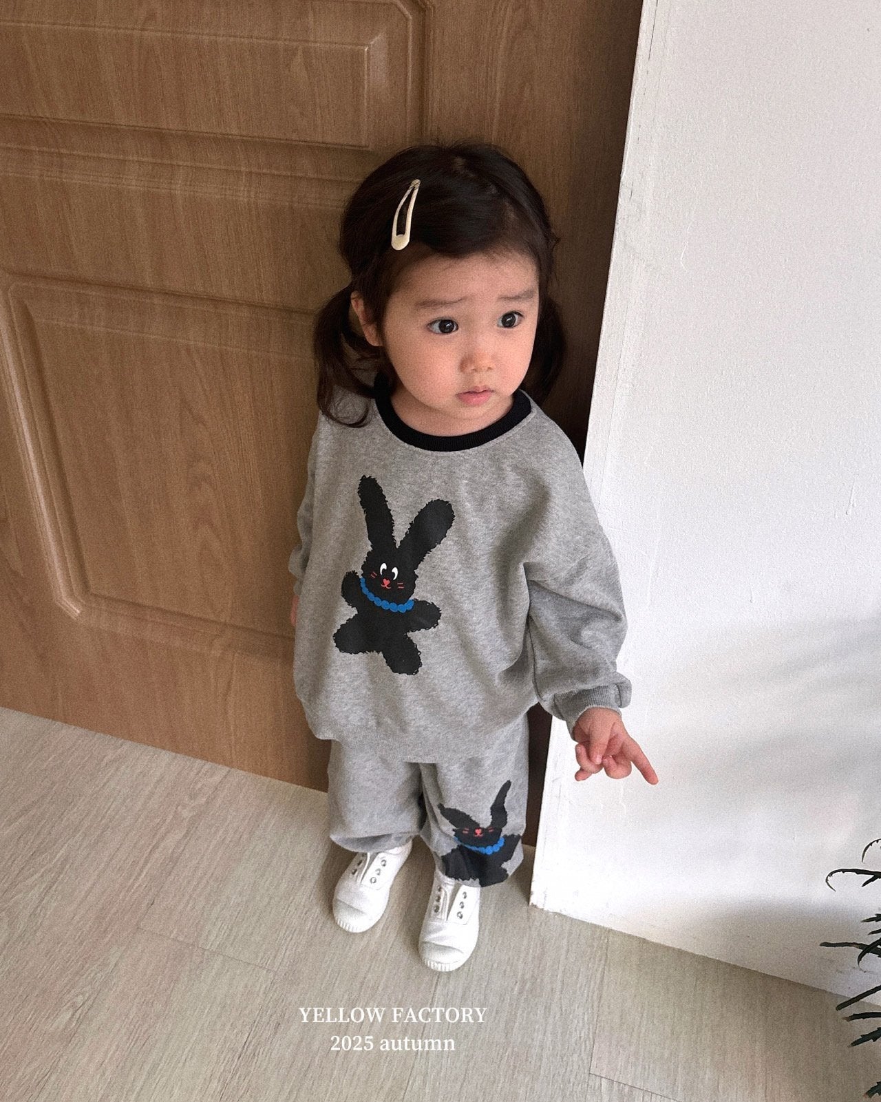 韓國童裝 25秋 | YF25317 Bunny Tee