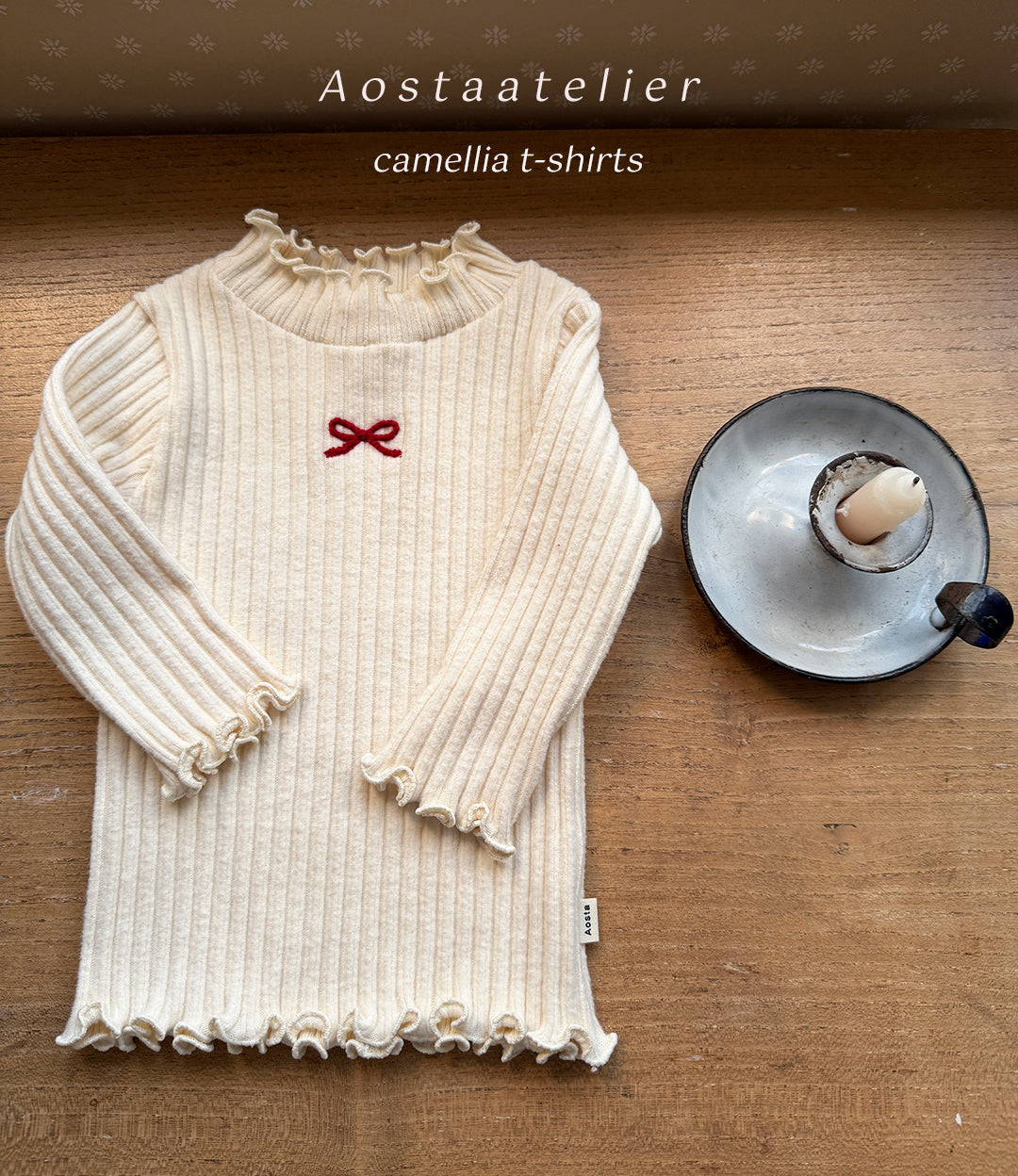 韓國童裝 25秋冬 | AO25405 [Camellia T]