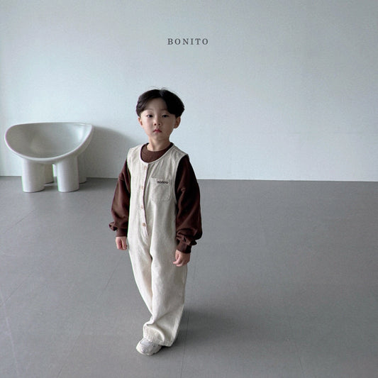 韓國童裝 25秋| BT25335 BONITO OVERALL (70-125CM)