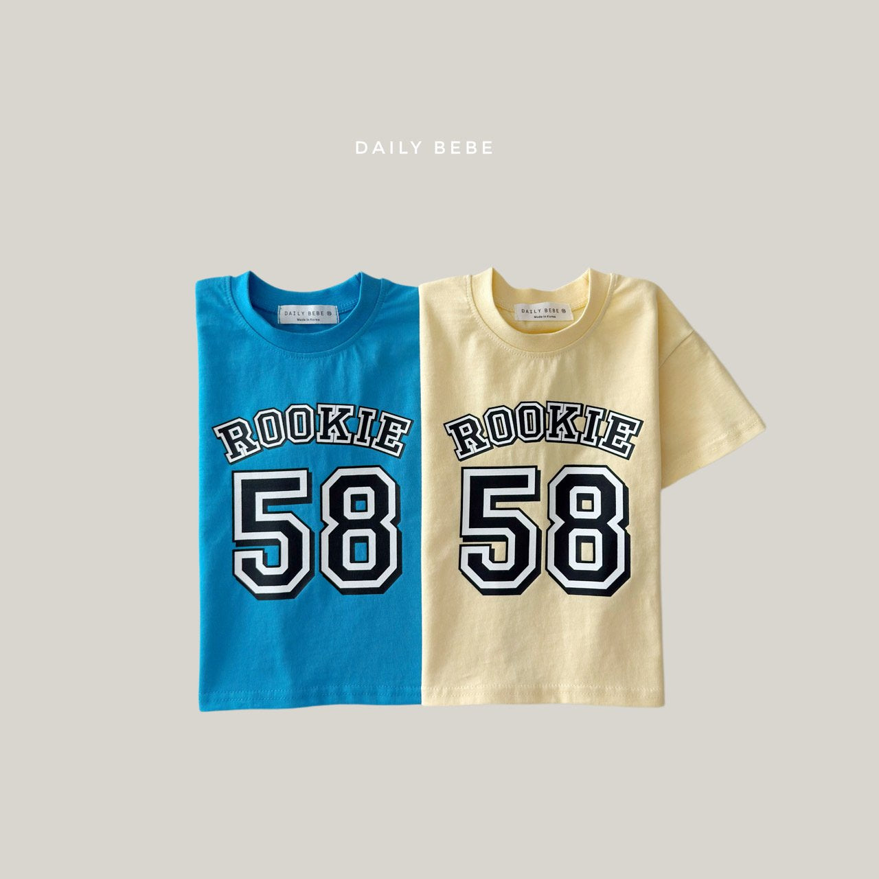 韓國童裝 26夏| DD18 58 Short Sleeve Tee (75-140cm)