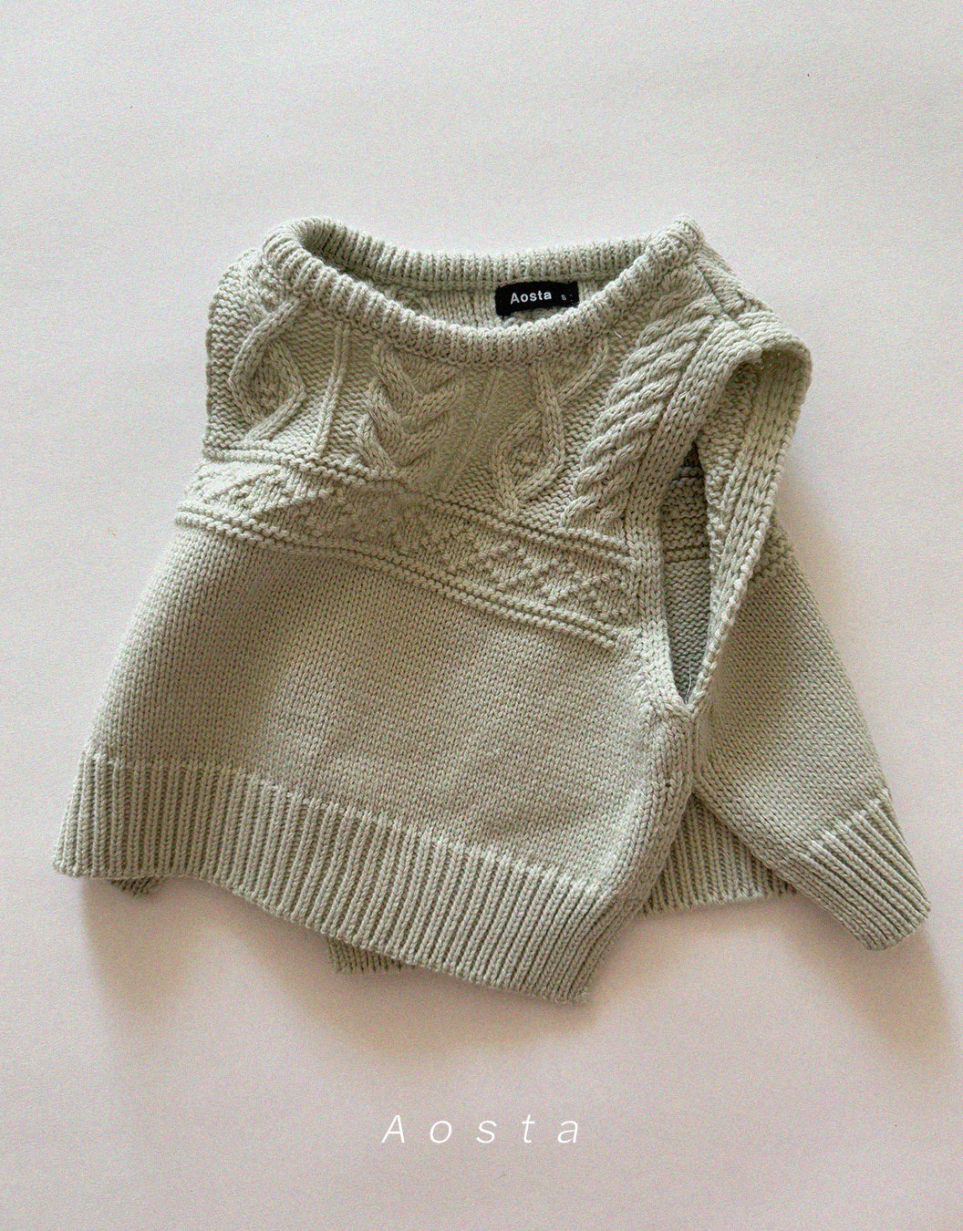 韓國童裝 26春 | AO26106 Knit Vest