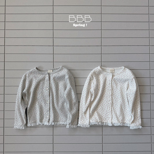韓國童裝 26春 | BB15 Bebe Flower Cardigan (70-110cm)