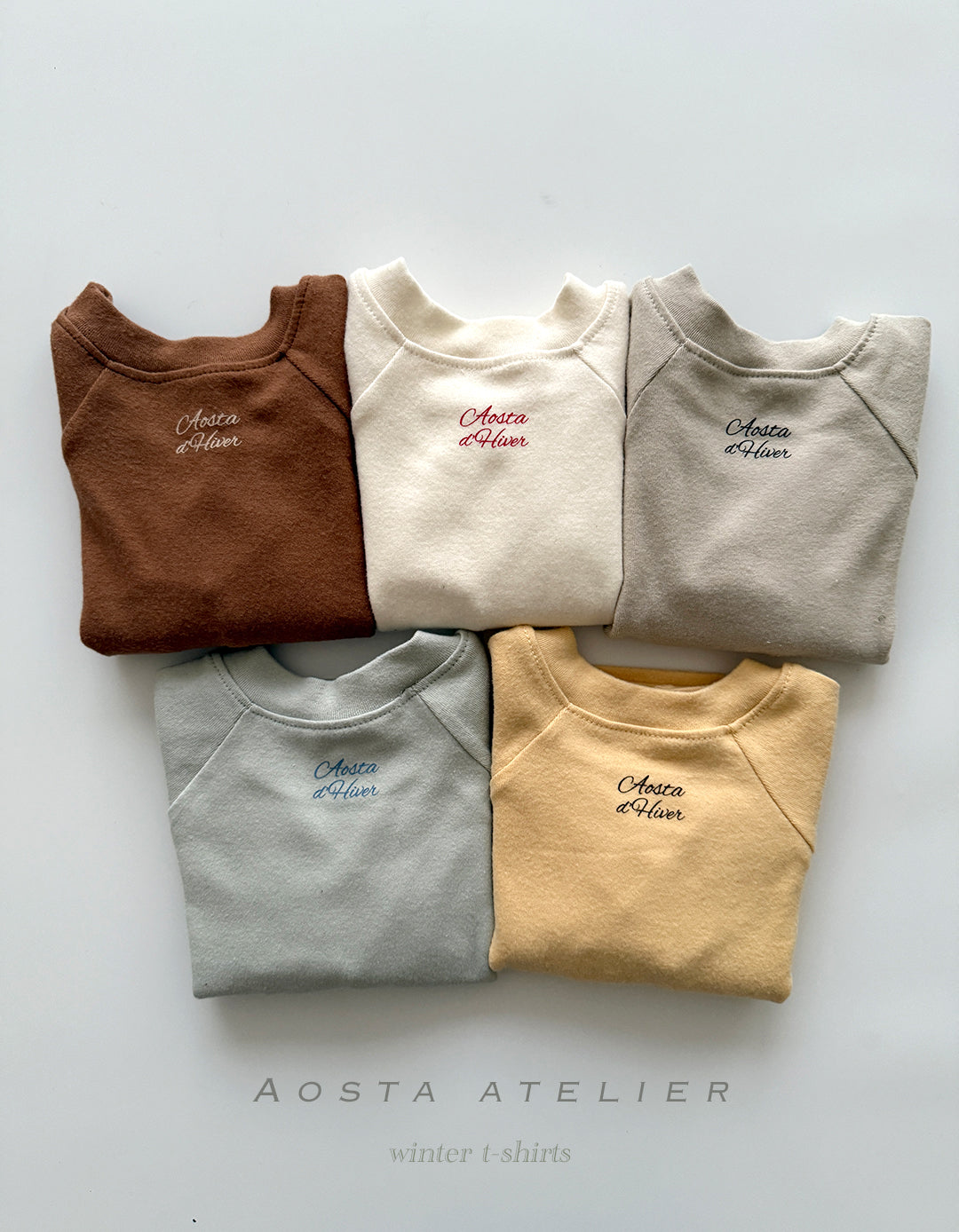 韓國童裝 25秋冬 | AO25451 Text Tee