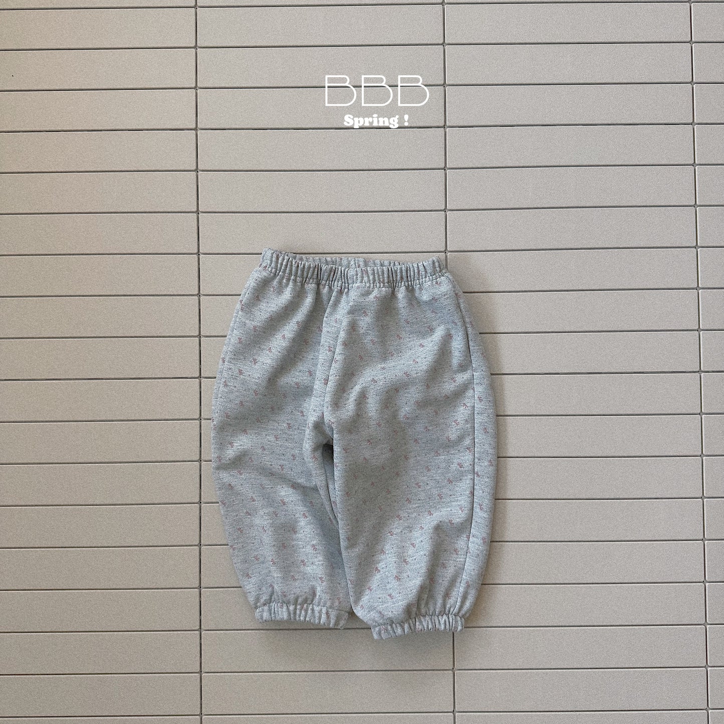 韓國童裝 26春 | BB36 Bebe Basic Jogger Pants (70-110cm)