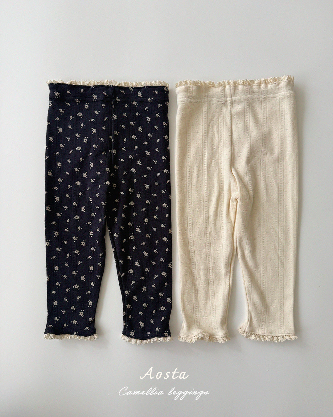 韓國童裝 26秋| AO01 Camellia Leggings 褲子 (70-110)