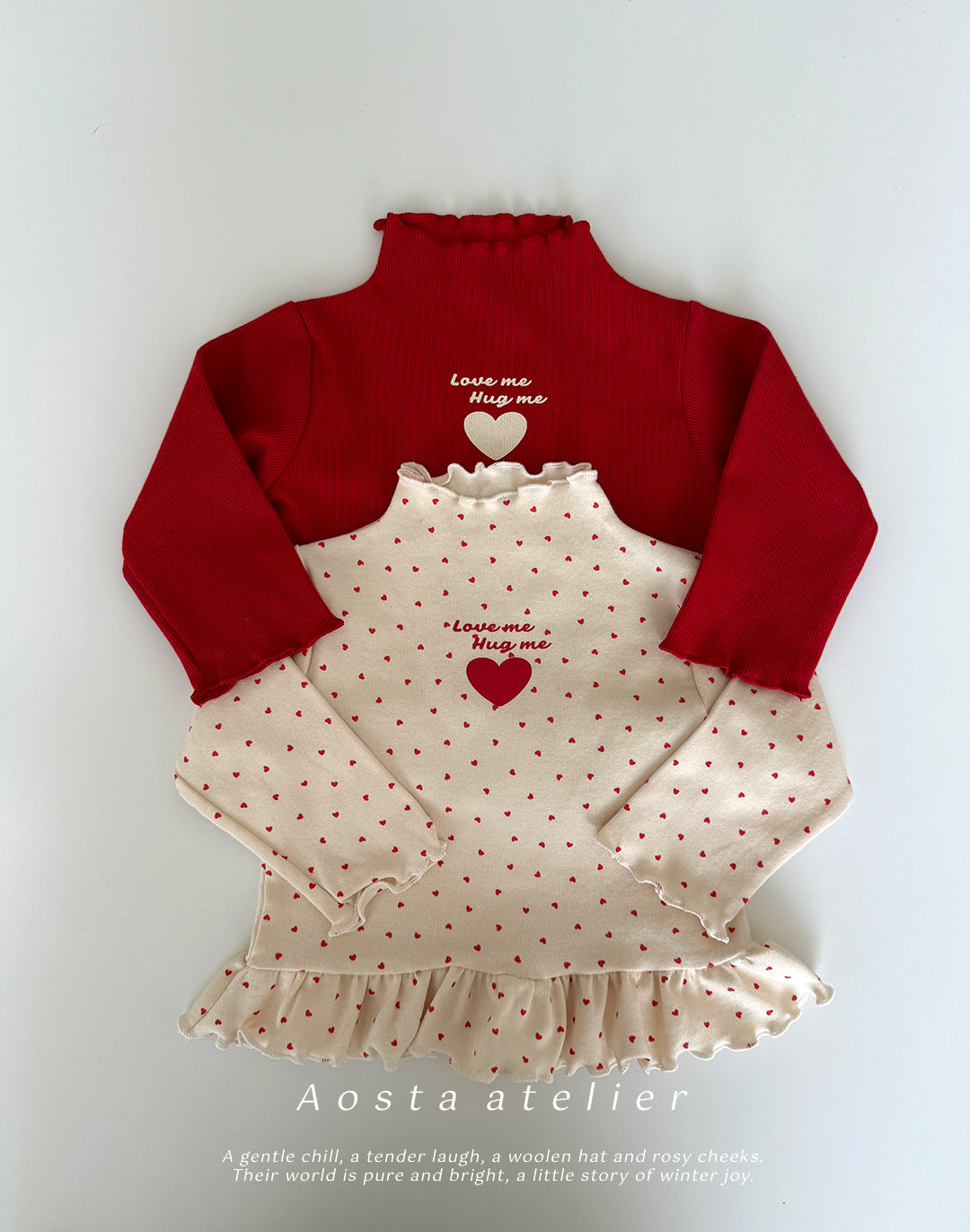 韓國童裝 25秋冬 | AO25422 Love Me Blouse