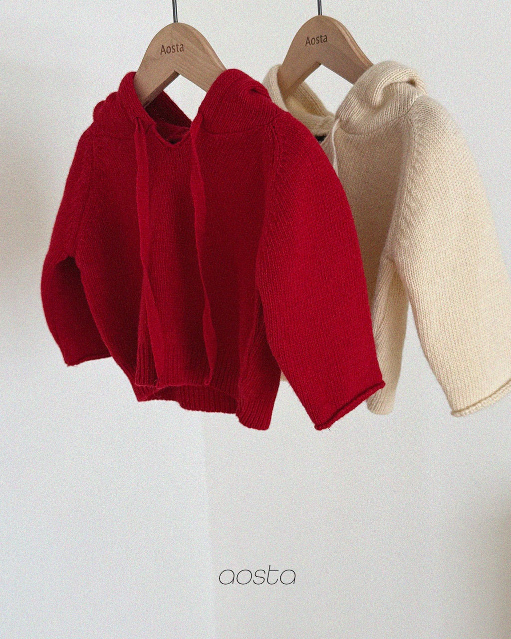 韓國童裝 26秋| AO10 Knit Cookie Hoodie 連帽衫 (70-110)