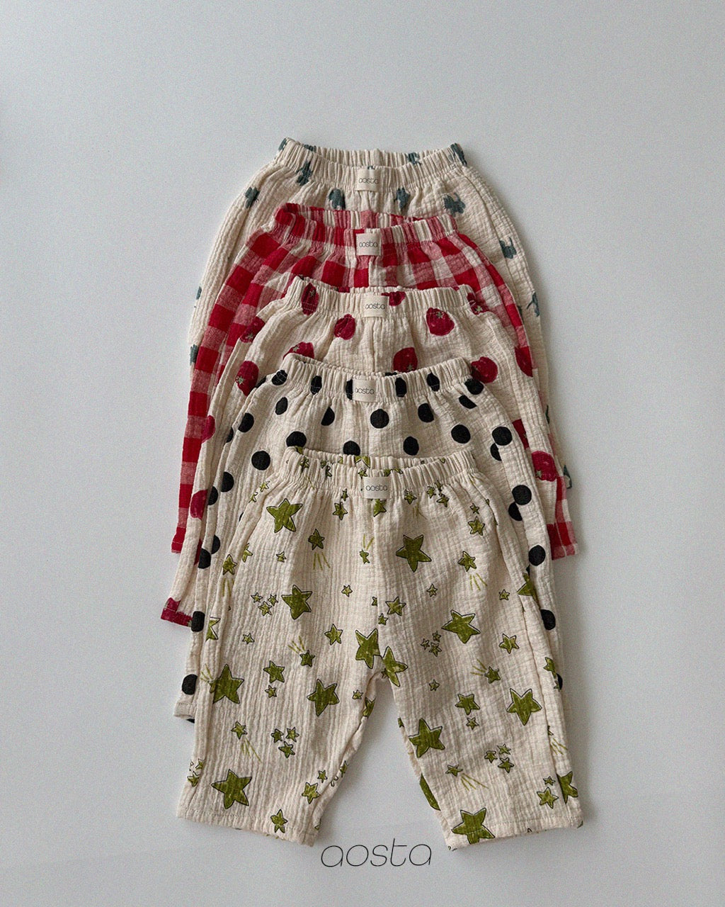 韓國童裝 26秋| AO53 Signature Pants 褲子 (70-110)