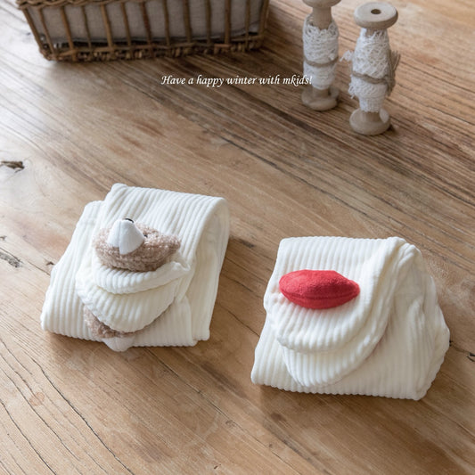 韓國童裝 25秋冬 | MD25405 Baby Leggings (heart/bear)