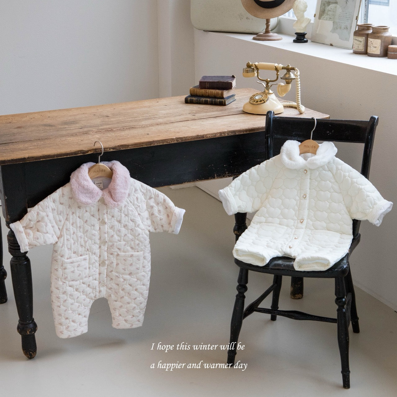 韓國童裝 25秋冬 | MD25402 Padding Baby Suit