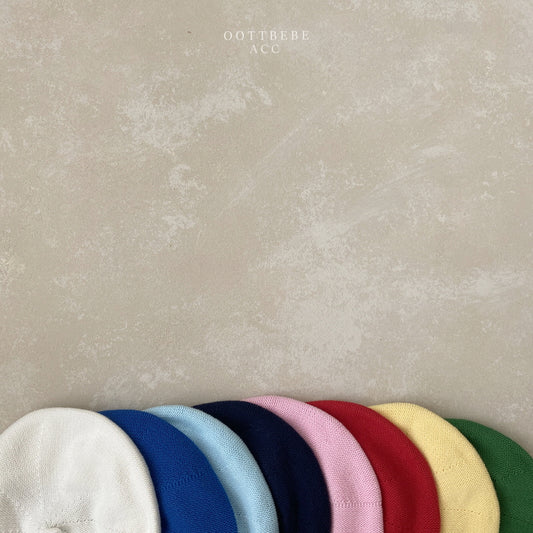 韓國童裝 | OT25373 Knit Beret (Color)