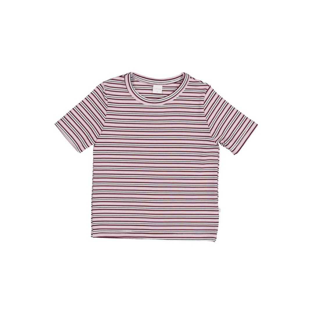 韓國童裝 26夏| LU22 Ray Stripe Tee | Ray 條紋T恤 (80-130)