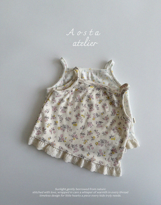 現貨▷  韓國童裝 25夏 | AO25230 LALA BLOUSE (100/110)