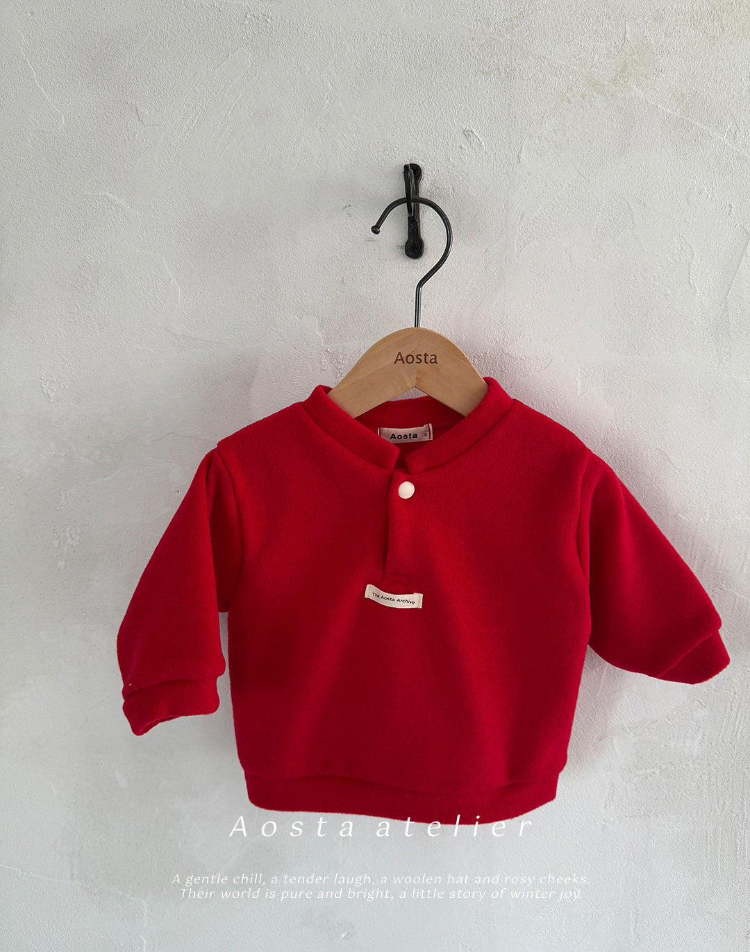 韓國童裝 25秋冬 | AO25444 Winter Sweatshirt