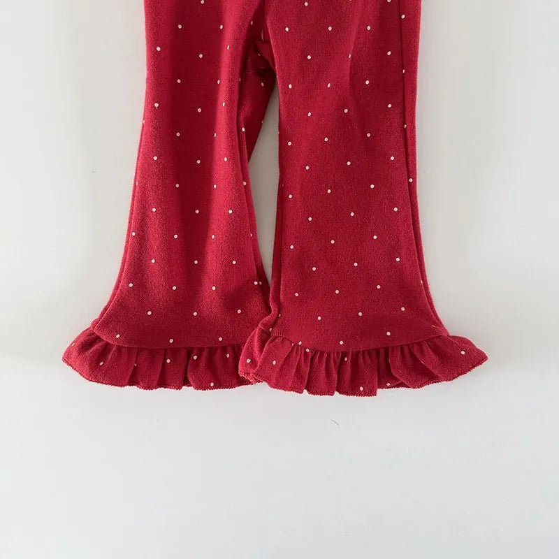 韓國童裝 26秋| HM14 Frill Dot Dot Pants 褲子 (12m-120)
