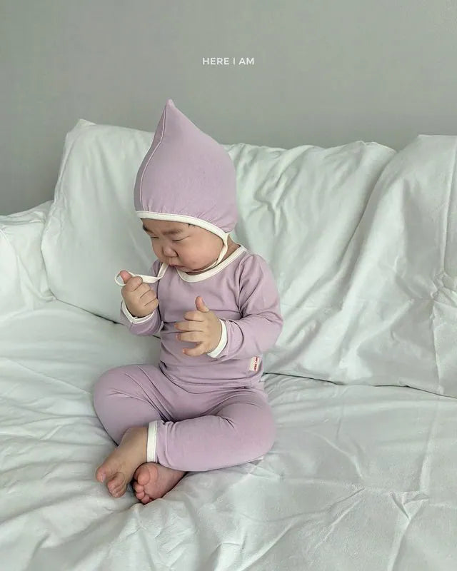 韓國童裝 26秋| HM16  Plain Loungewear Set 純色居家服 (12m-120)