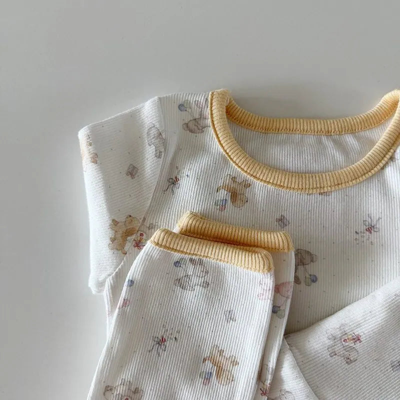 韓國童裝 26秋| HM08 Balloon Puppy Loungewear Set 居家服 (12m-120)